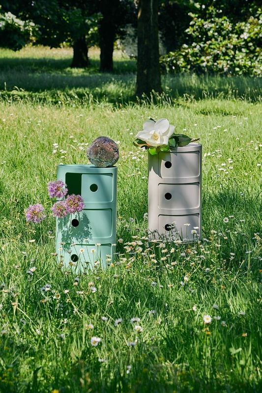 Kartell Componibili Bio Cream 3 skuffer Nattbord Bord