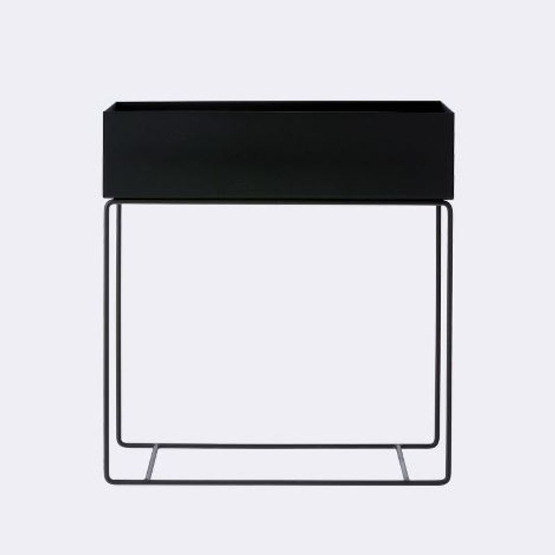 Ferm Living Plant Box Black, Svart Plantekasse