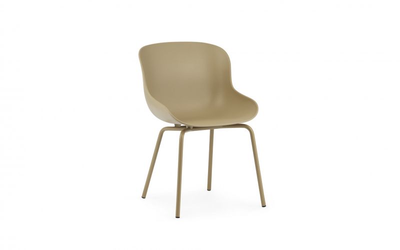 Normann Copenhagen Hyg Chair Steel Sand spisestol stol