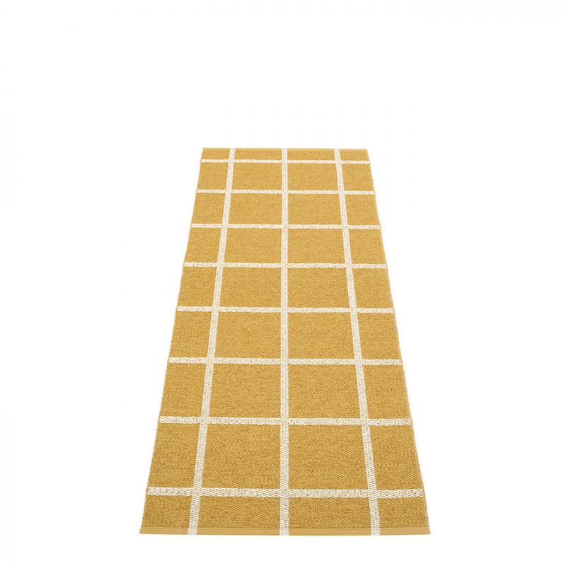 Pappelina Ada Gulvløper 70x150 Warm Ochre/Beige Metallic