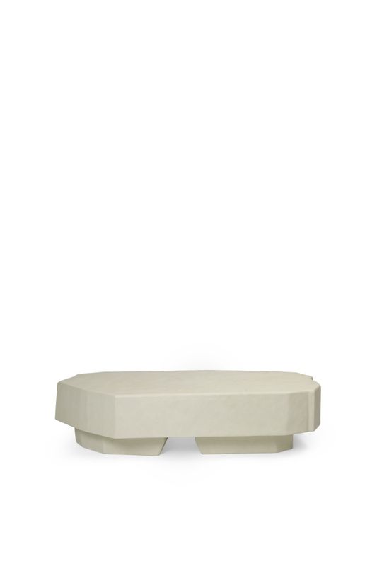 Ferm Living Staffa Coffe Table Ivory Salongbord Utebord