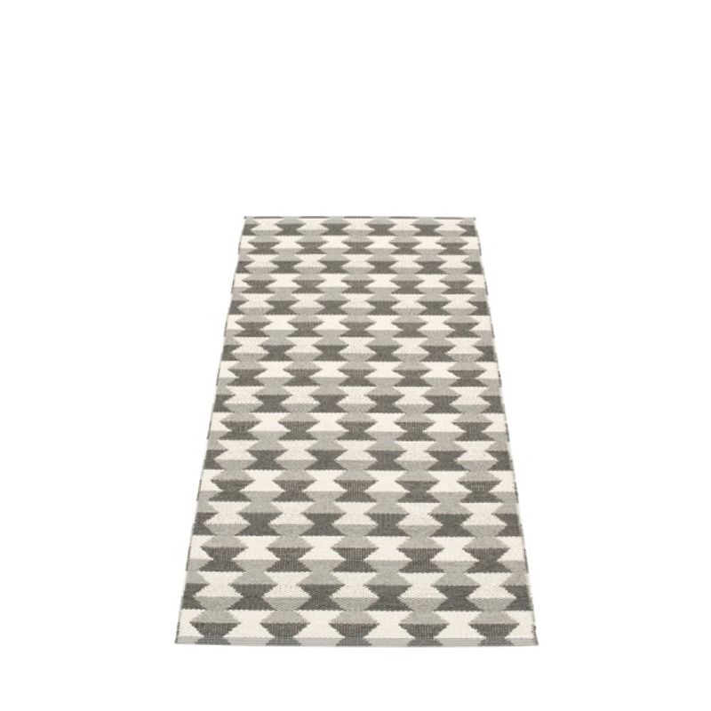 Pappelina Dana Gulvløper 70x160 Warm Grey/Charcoal/Vanilla
