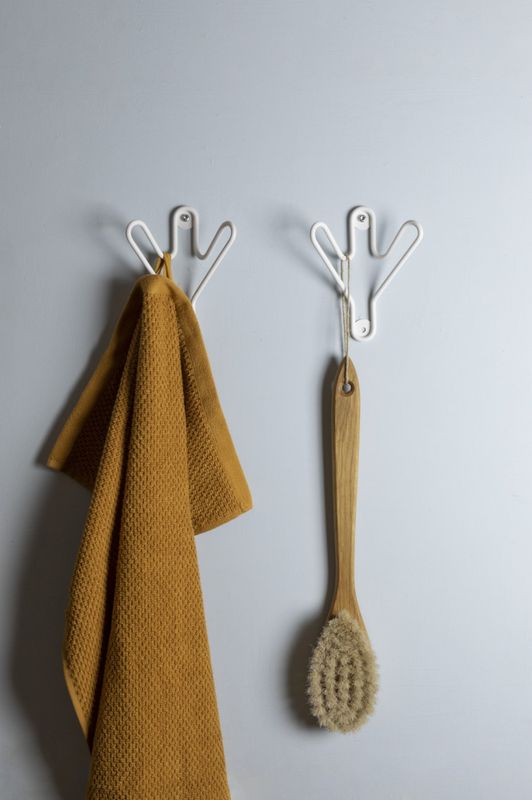 Maze Nature Buddy White, Hvit Knagg