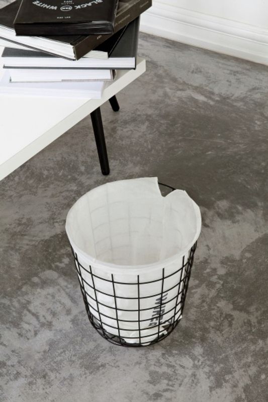 Menu WIRE Bin, Black