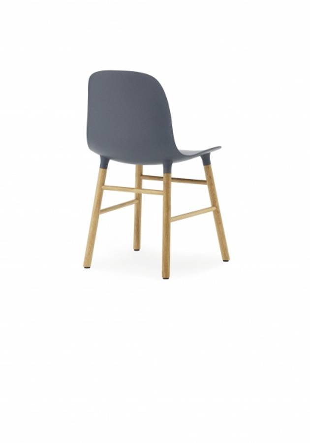 Normann Copenhagen Form Chair oak Blue eik Bl spisestol stol