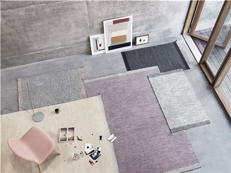 Muuto Ply Rug 85 x 140 Off White Teppe