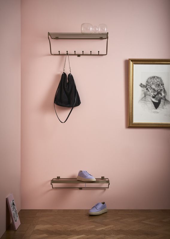 Maze Classic Hat Rack Brass, messing hattehylle