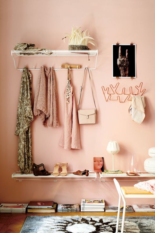Maze Classic Hat Rack Large White, hvit hattehylle