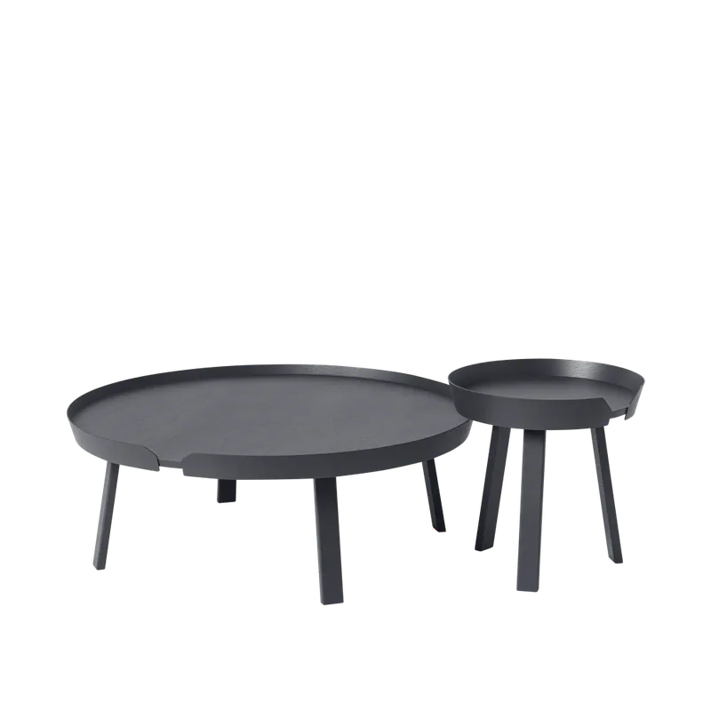 Muuto AROUND Extra Large Coffee Table Anthracite Stuebord