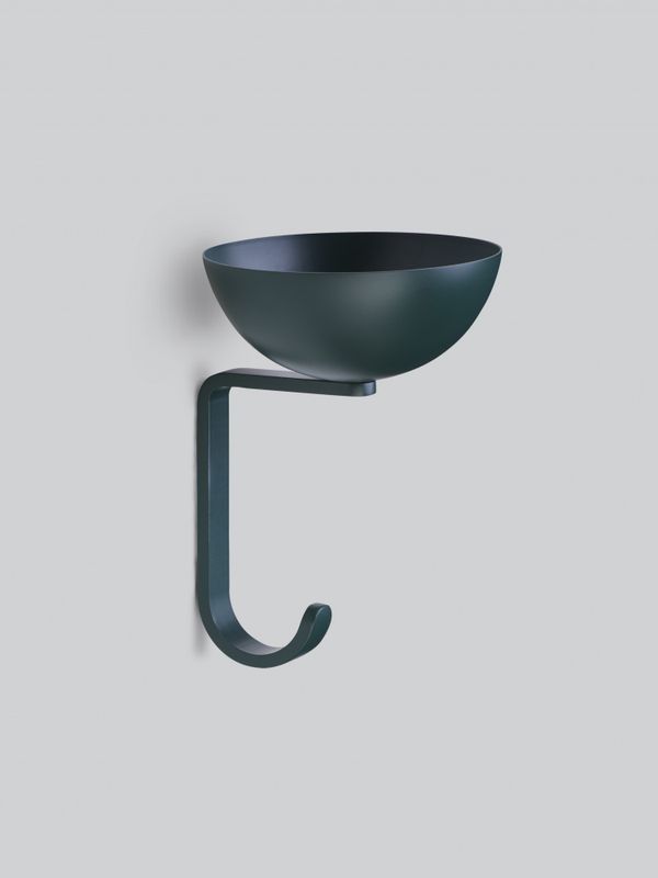Northern Nest Wall Hook Dark Green, Mørkegrønn knagg