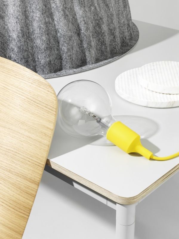 Muuto Under The Bell Pendant Lamp Ø 82 cm Grey, Grå Taklampe