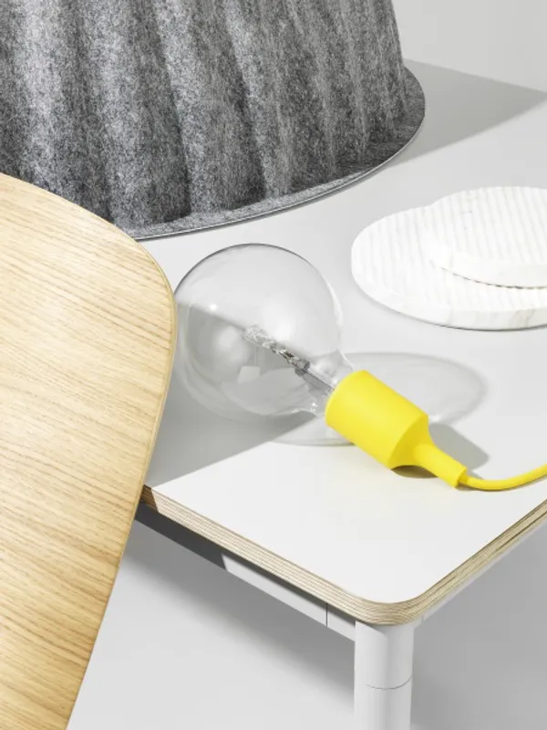 Muuto Under The bell Pendant Lamp Ø 55 cm Grey, Grå Taklampe