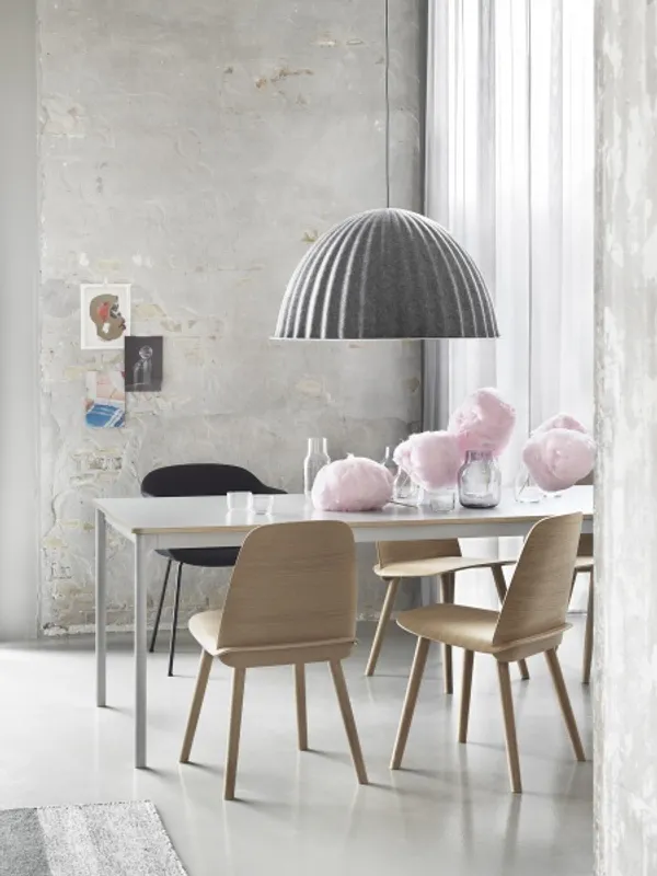 Muuto Under The bell Pendant Lamp Ø 55 cm Grey, Grå Taklampe