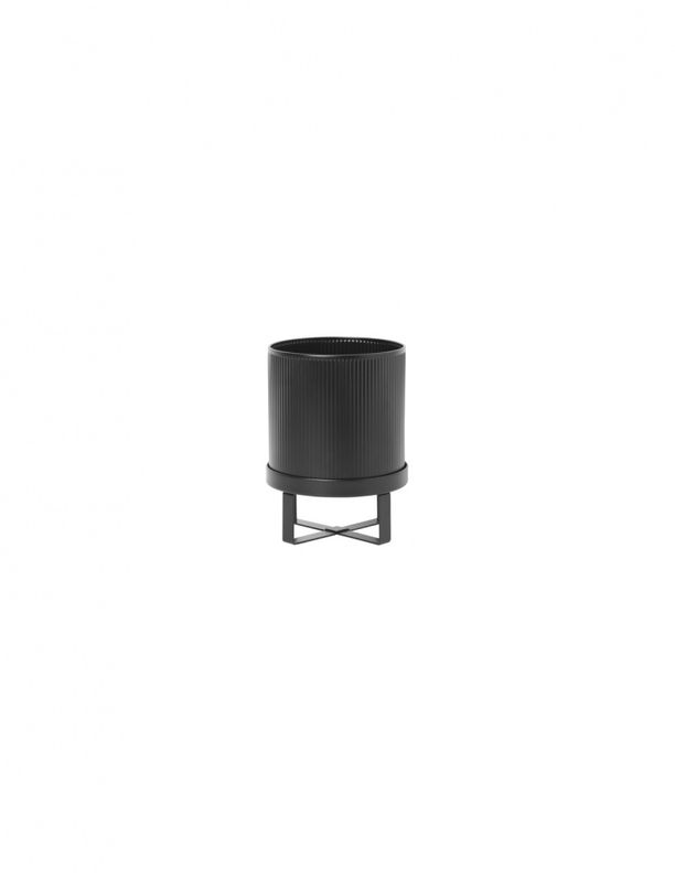 Ferm Living Bau pot, small Black, Svart Blomsterpotte