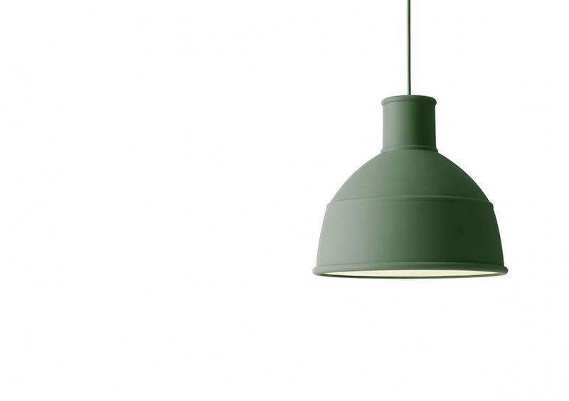 Muuto UNFOLD Pendant Lamp Green, Grønn Taklampe Pendel