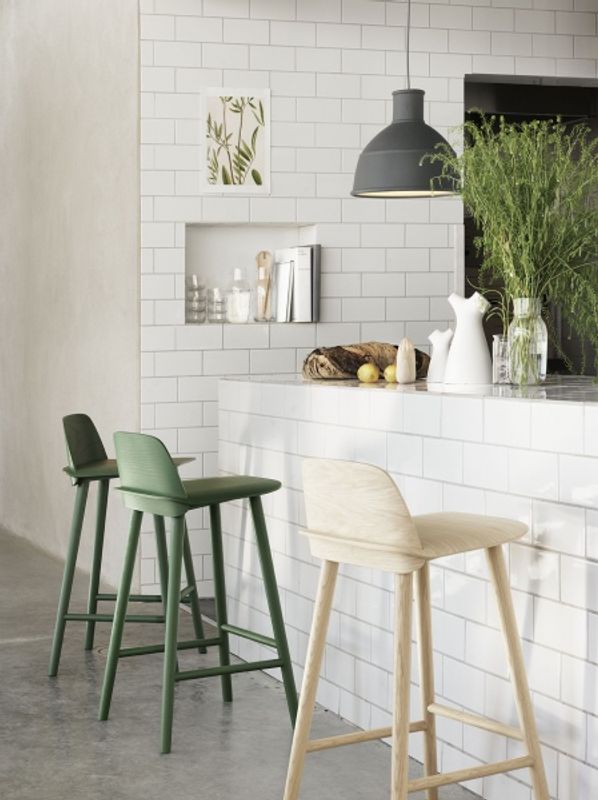 Muuto UNFOLD Pendant Lamp Green, Grønn Taklampe Pendel