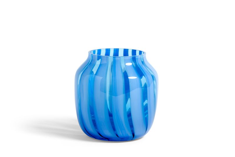 Hay Juice Vase, Wide Light Blue