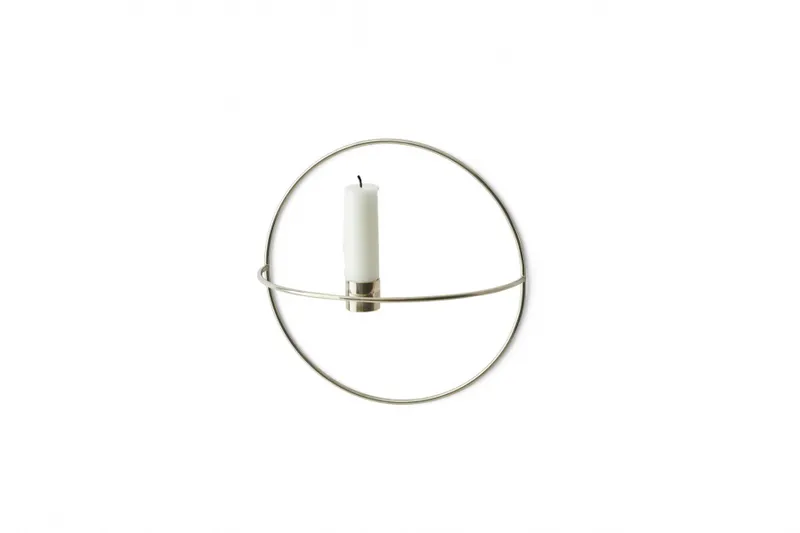 Menu POV Circle Lysholder Small, Silver