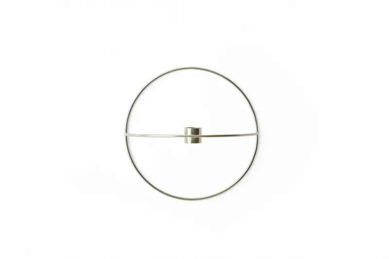 Menu POV Circle Lysholder Small, Silver