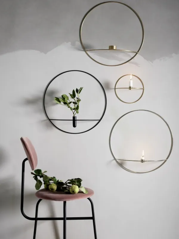Menu POV Circle Lysholder Small, Silver