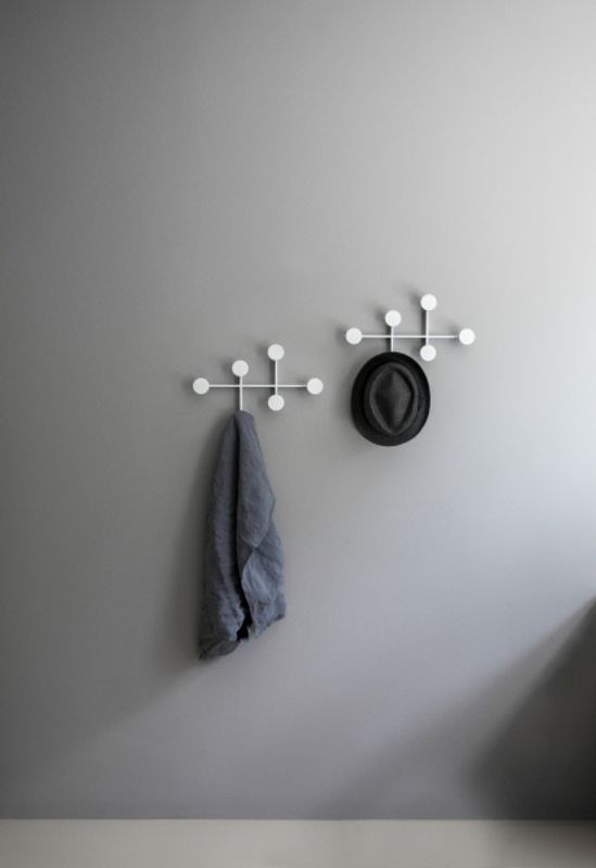 Audo Afteroom Coat Hanger, Black Svart Knaggrekke