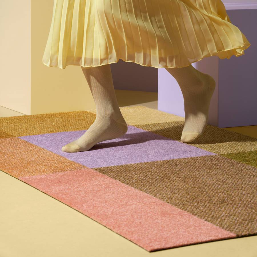 HEYMAT 85 x 150 Mix Teklan Door Mat Dørmatte teppe