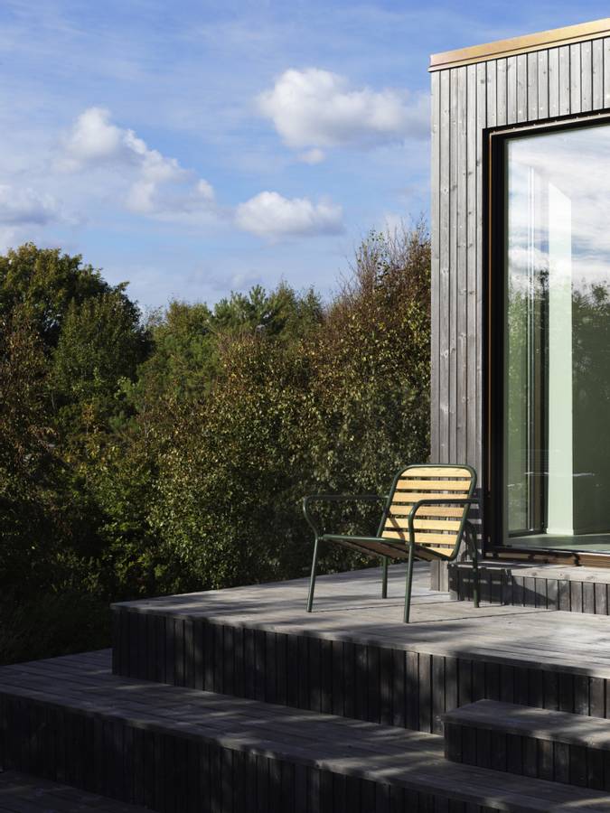 Normann Copenhagen Vig Lounge Chair Robinia Dark Green, Grønn