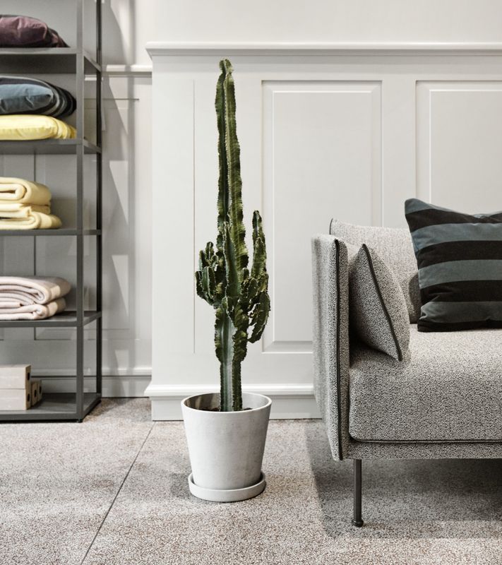 HAY Silhouette Olavi by Hay 03, 2 seter sofa, svarte ben