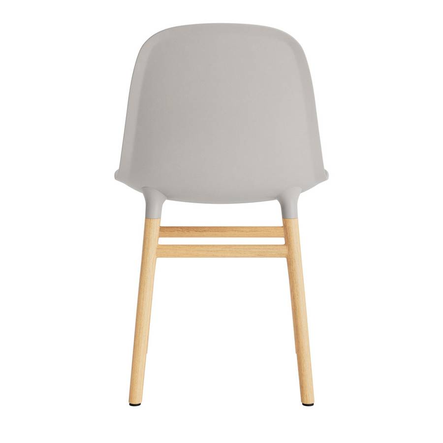 Normann Copenhagen Form Chair oak Warm Grey, Gr Eik spisestol