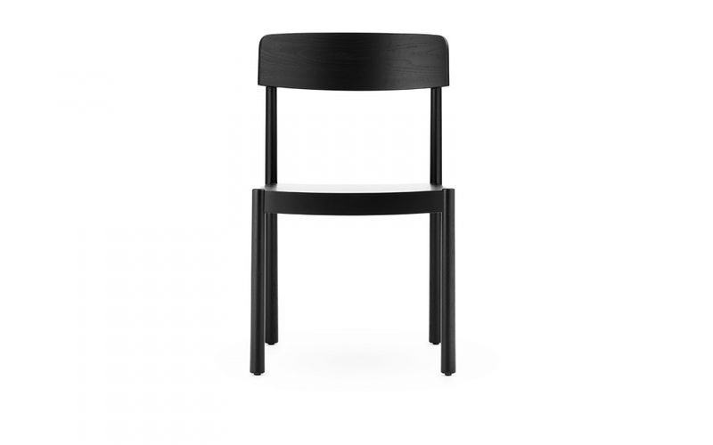 Normann Copenhagen Timb Chair, Black, Svart Ask Spisestol Stol
