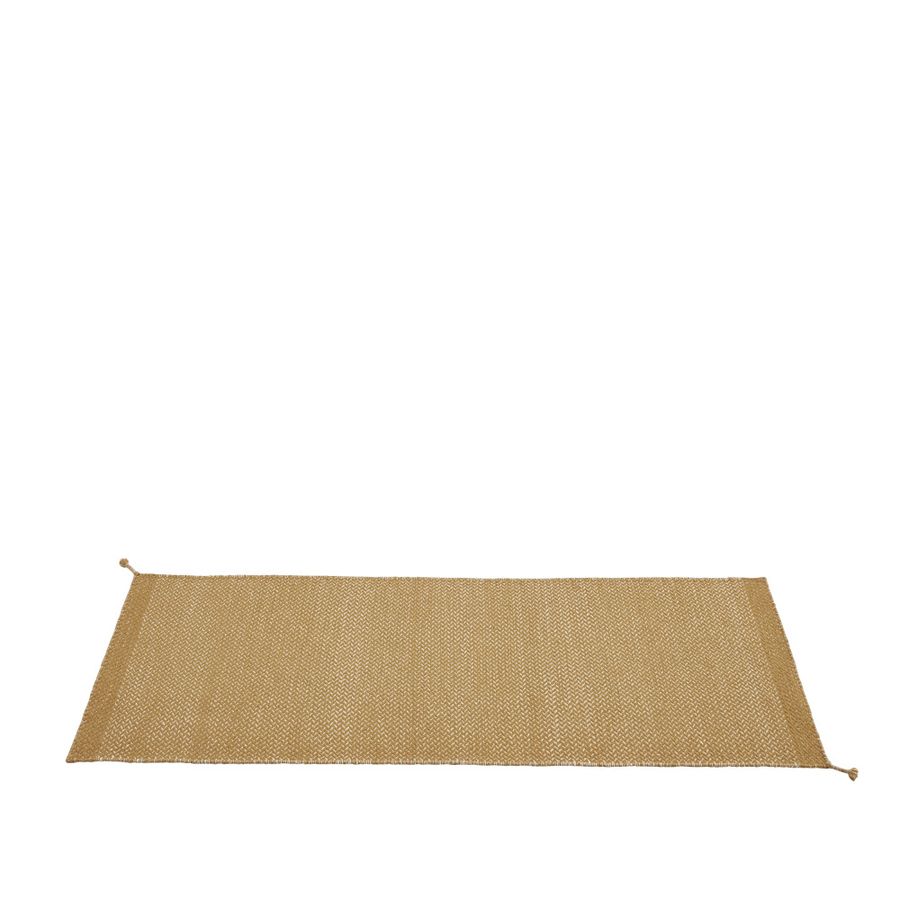 Muuto Ply Rug 80 x 200 Burnt Orange Teppe Brent Oransje