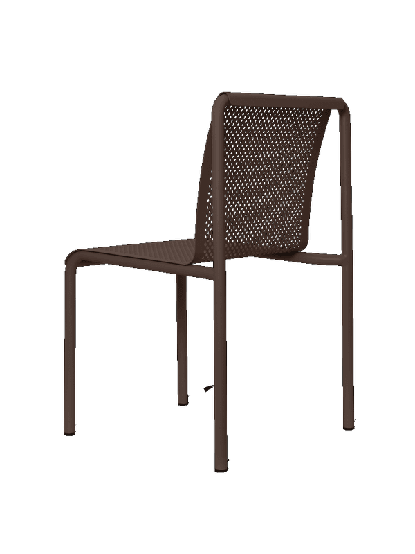 Ferm Living Dapple Chair - Dark Chocolate Utestol Spisestol