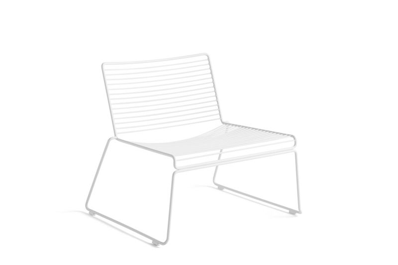 HAY Hee Lounge Chair White Stol