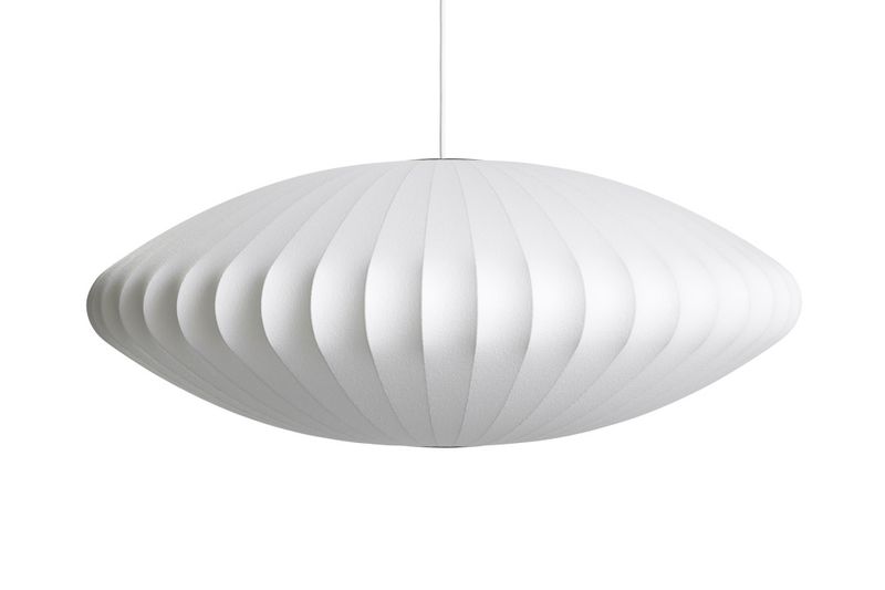 Hay Nelson Saucer Bubble Large Ø 88 - Herman Miller - Off white Taklampe