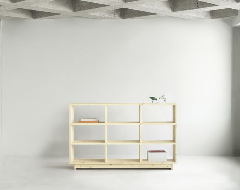Normann Copenhagen Fyr Bookcase High, Pine Furu Bokhylle