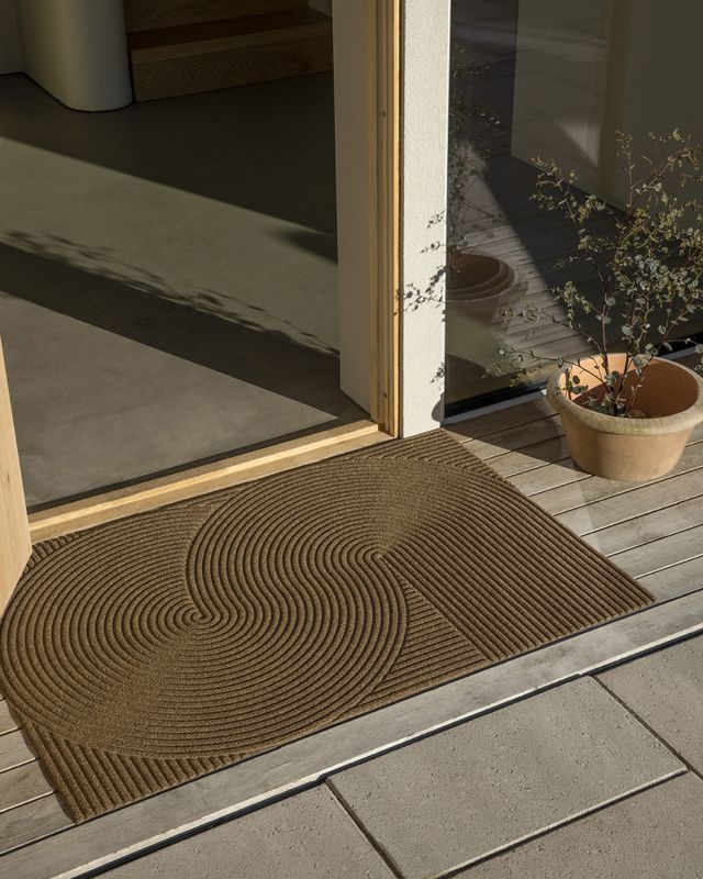 HEYMAT+  60 x 90 cm Sand Outdoor Door Mat Utendørs dørmatte