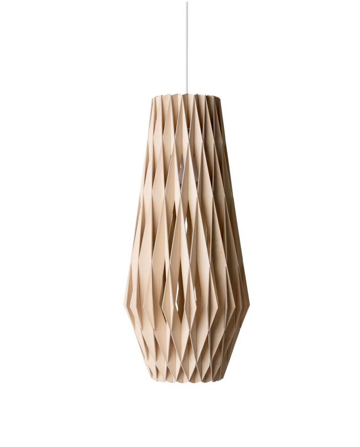 Pilke Signature 30/70 pendant Lamp Birch, Bjørk Taklampe Pendel