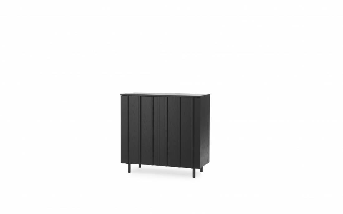 Normann Copenhagen Rib Cabinet, Soft Black