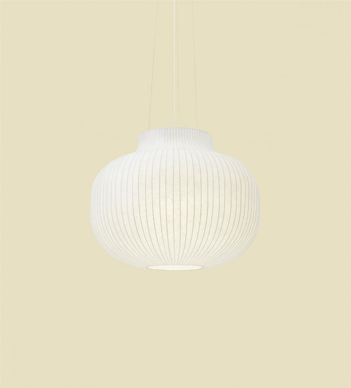 Muuto Strand Pendant Lamp Closed Ø 45 cm, White Hvit Taklampe