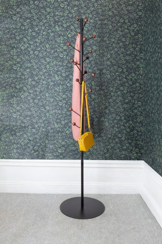 maze, Bill Floor Black Walnut, svart stumtjener med valnøtt brun