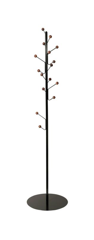 maze, Bill Floor Black Walnut, svart stumtjener med valnøtt brun