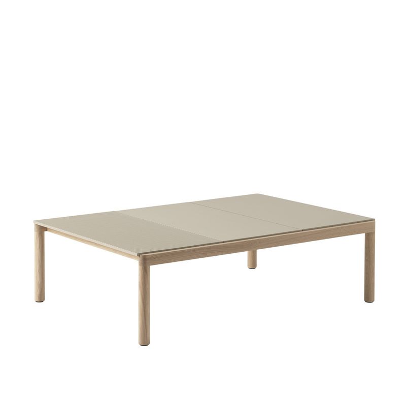 Muuto Couple 3 TILE 120 x 84 x 35 coffee table Sand Oak