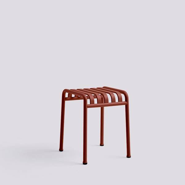 HAY Palissade Stool, Iron Red sidebord, krakk, stol