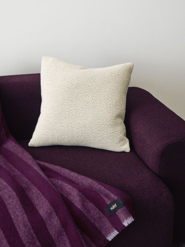 Hay Texture Cushion 50 x 50 Cream Melange Kremfarget Pute