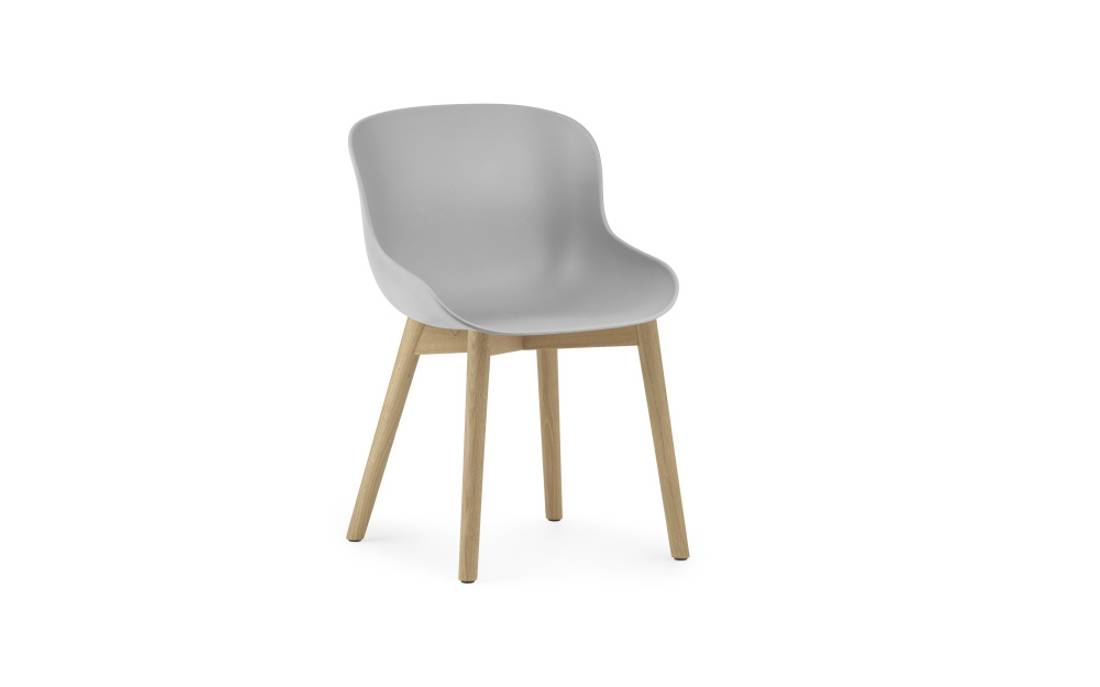Normann Copenhagen Hyg Chair Oak Grey, Grå spisestol stol
