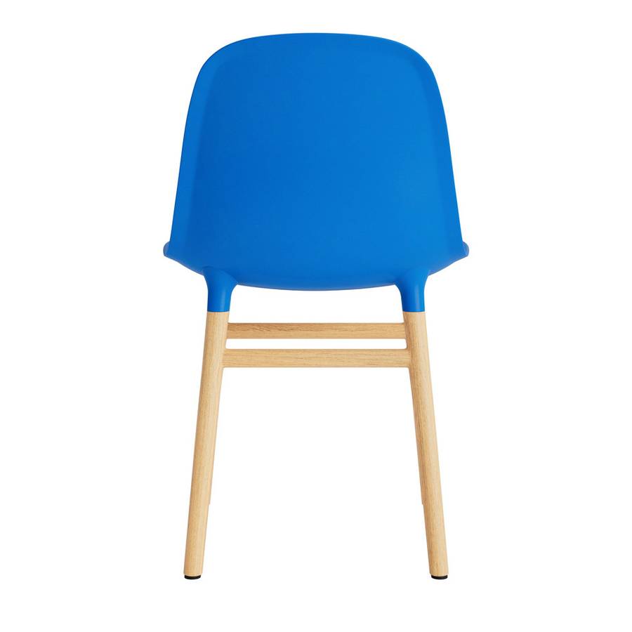 Normann Copenhagen Form Chair oak Bright Blue eik spisestol stol