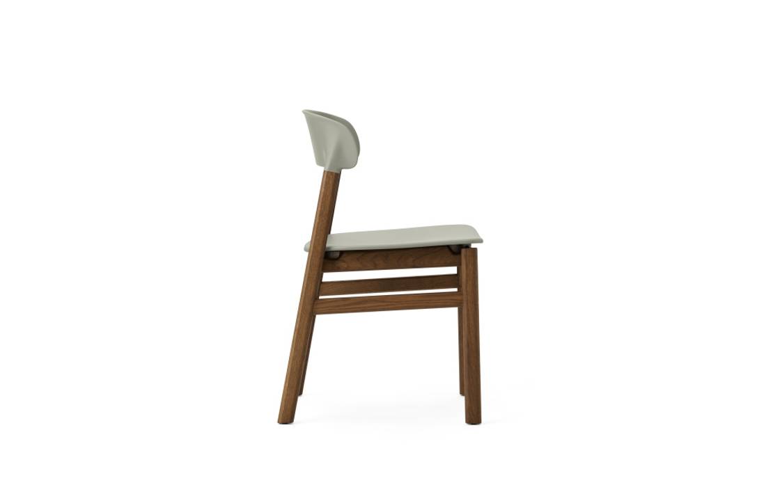 Normann Copenhagen Herit Chair, Smoked Oak Dusty Green Grnn Spi