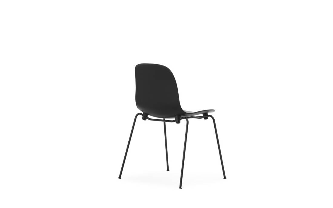 Normann Copenhagen Form Chair Stacking Steel black Svart Stol