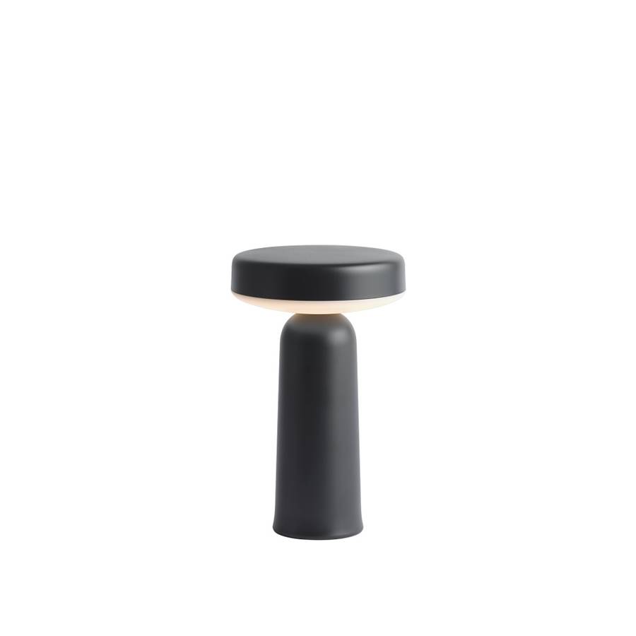  Muuto Ease Portable Lamp Black, Svart lampe utendørs