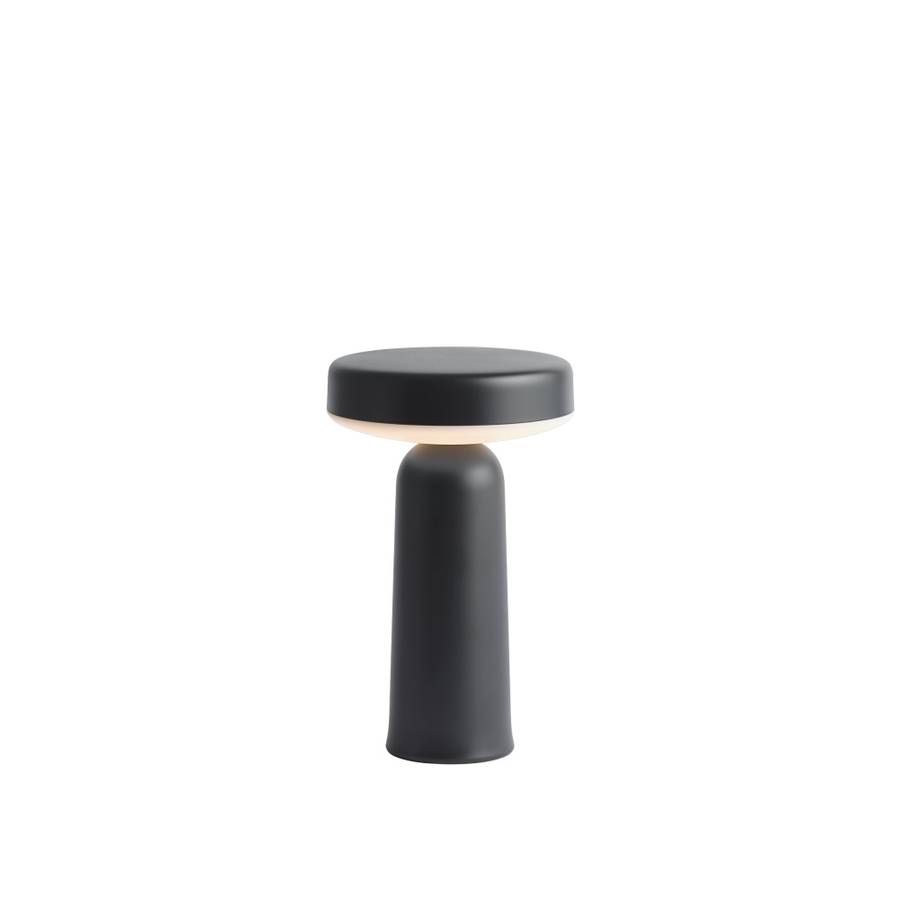  Muuto Ease Portable Lamp Black, Svart lampe utendrs